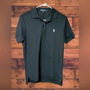 US Polo Assn. Black polo
